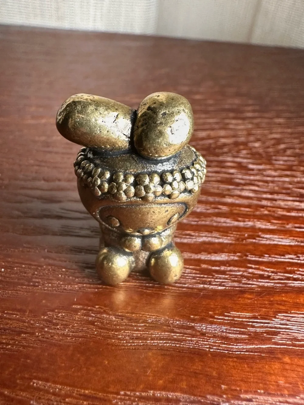 Mini Brass Melody Bunny Collectible Figurine - Vintage Style - Picture 7 of 14